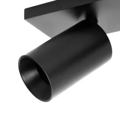 Arcchio spot Brinja, zwart, 65 cm lang, Ø 7 cm, 4-lamps.