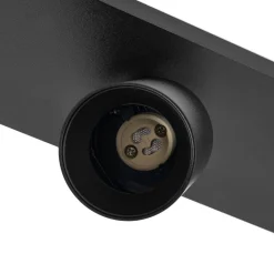 Arcchio spot Brinja, zwart, 65 cm lang, Ø 7 cm, 4-lamps.