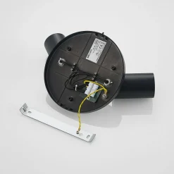 Arcchio spot Brinja, zwart, rond, Ø 6 cm, 2-lamps, GU10