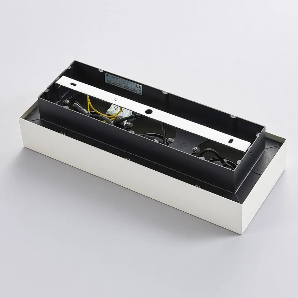 Arcchio spot Vince, 36 cm, 3-lamps, wit/chroom, GU10