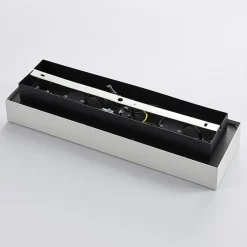 Arcchio spot Vince, 47 cm, 4-lamps, wit/chroom, GU10