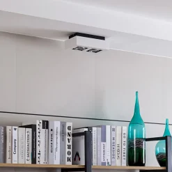 Arcchio spot Vince, 25 cm, 2-lamps, wit/chroom, GU10