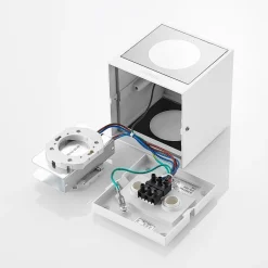 Arcchio Tassnim buitenwandlamp wit 2-lamps