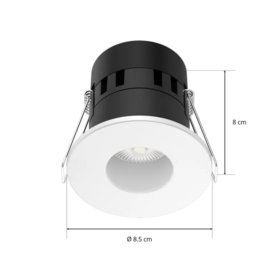 Arcchio Tempurino LED inbouwspot, 8 cm, 30°