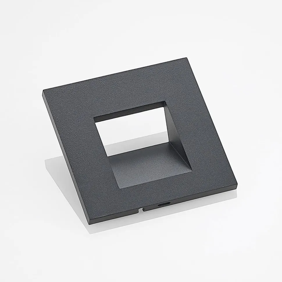 Arcchio wand inbouwlamp Zamo, G9, zwart, 12 cm, IP65