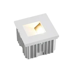 Arcchio wand inbouwlamp Zamo, G9, wit, 12cm, metaal, IP65