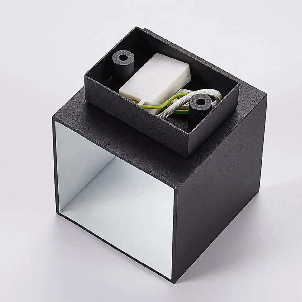 Arcchio wandlamp Zuzana, set van 2, zwart, G9, 10 cm breed