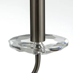 Ariane kroonluchter, nikkel, Ø 67,5 cm, kristal, 6-lamps.