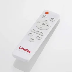 Arnim LED plafondlamp, wit, kunststof, Ø 49cm, IP44