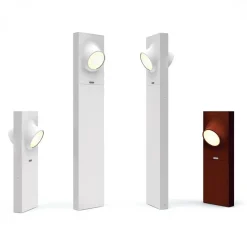 Artemide Ciclope sokkellamp 2-lamps roest