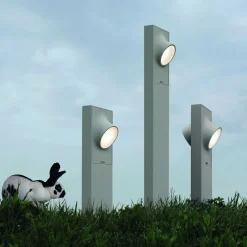 Artemide Ciclope sokkellamp 2-lamps, grijs-wit