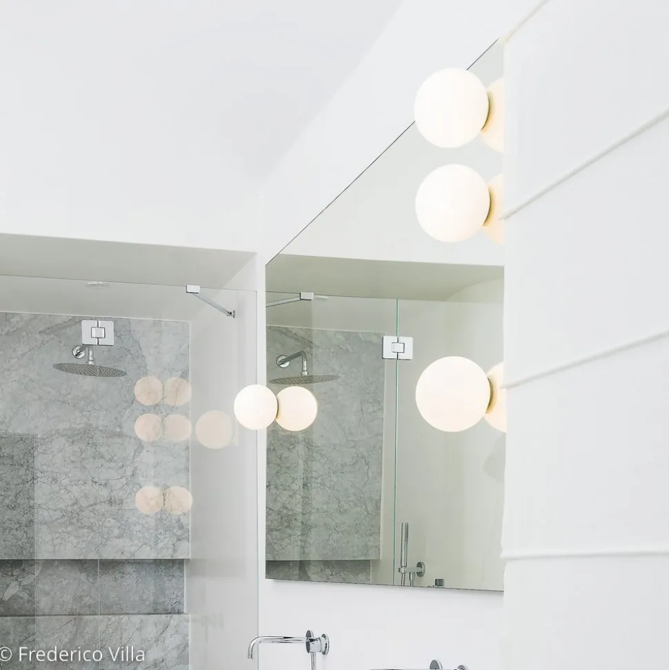 Artemide Dioscuri wandlamp, IP65, Ø 25 cm