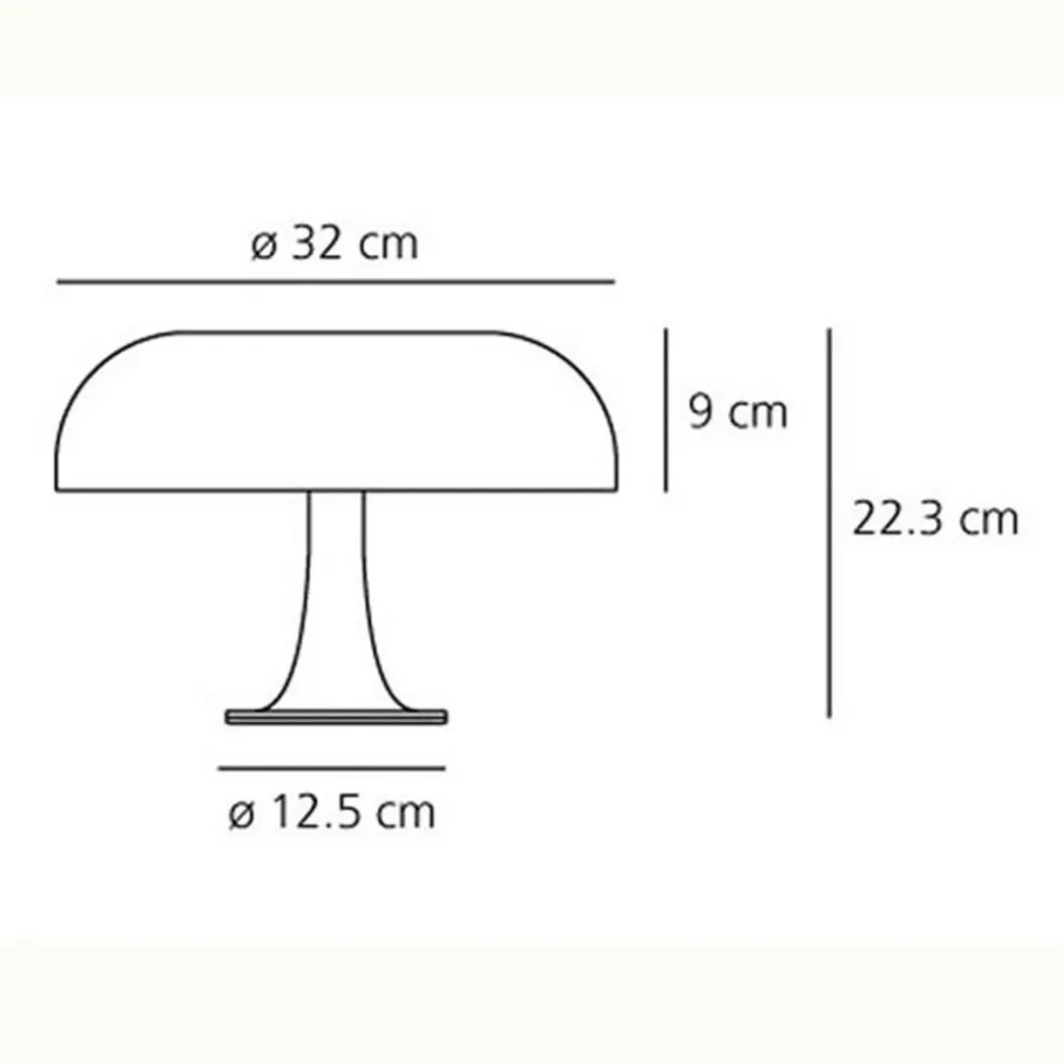 Artemide Nessino - Design tafellamp, oranje