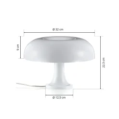 Artemide Nessino - Design tafellamp, wit