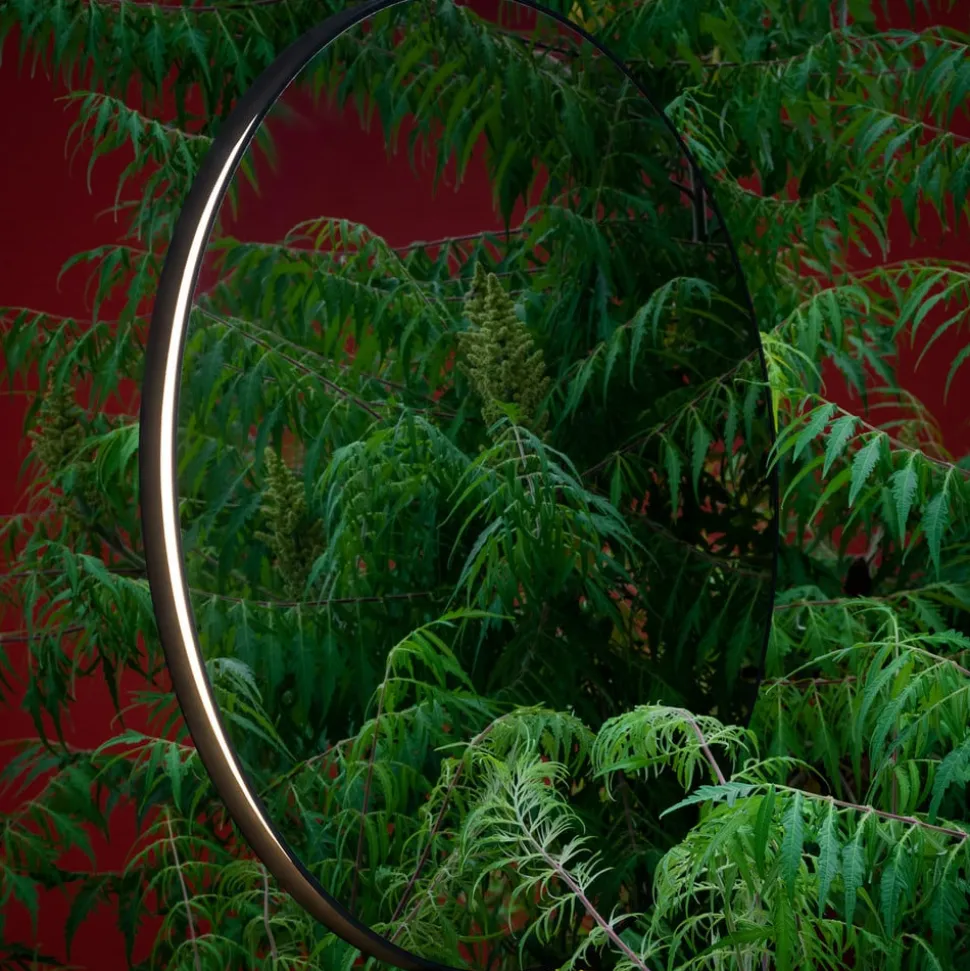 Artemide Se|eS LED standspiegel zwart hoogte 180cm