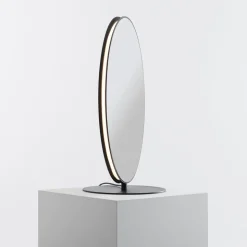 Artemide Se|eS LED standspiegel zwart hoogte 73cm