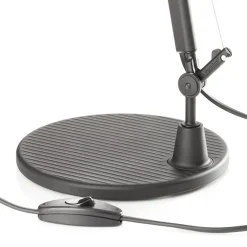 Artemide Tolomeo Micro Bicolour tafel zwart/koraal