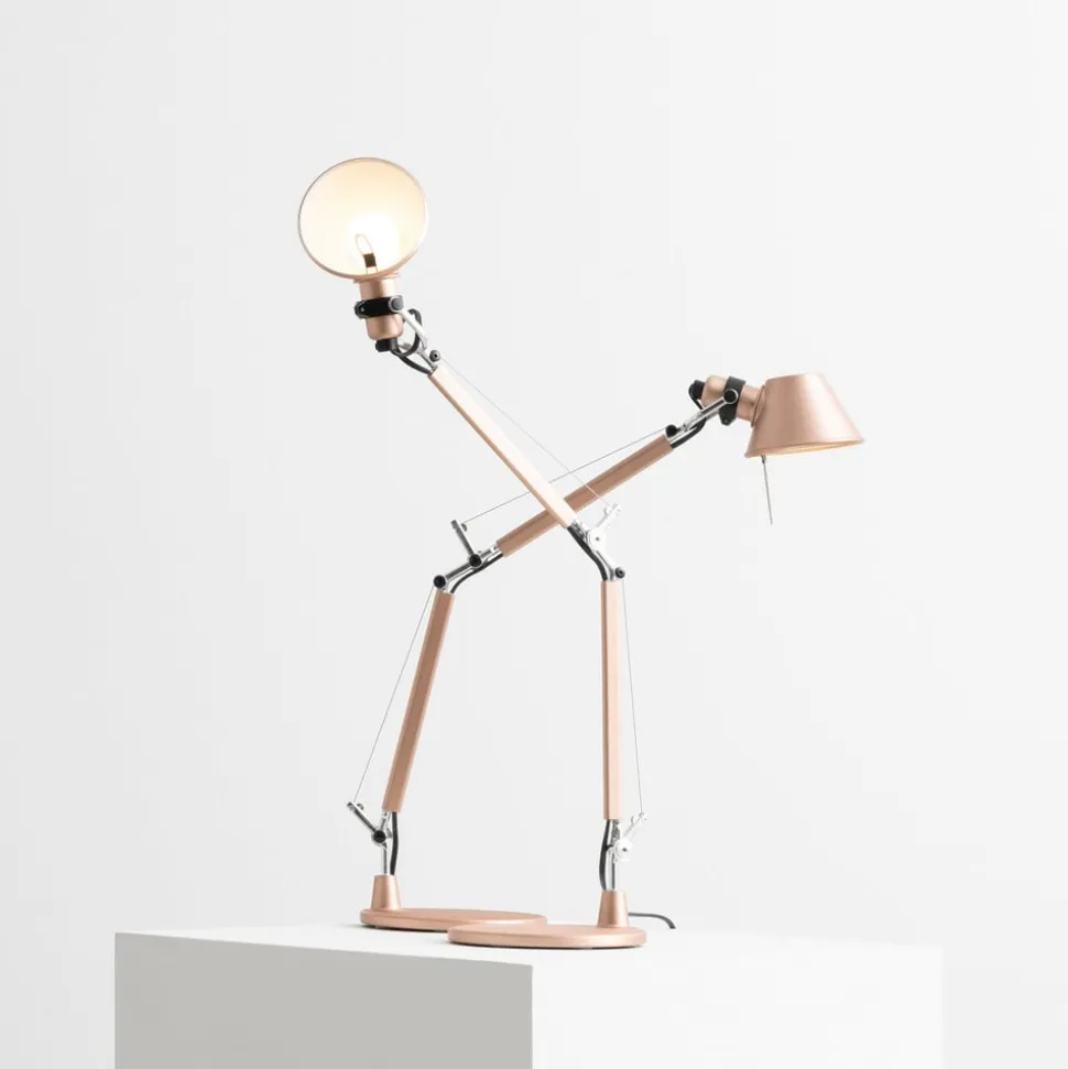 Artemide Tolomeo Micro tafellamp, koper