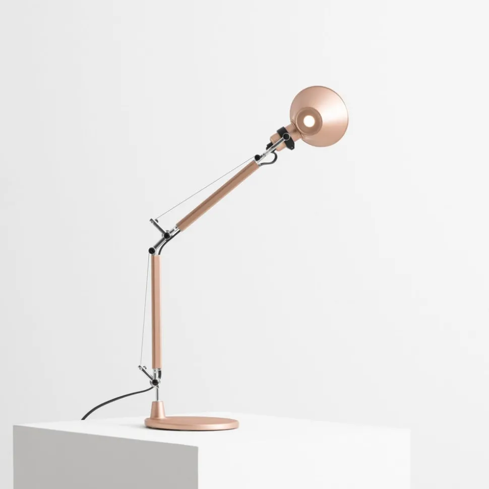 Artemide Tolomeo Micro tafellamp, koper