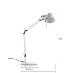 Artemide Tolomeo Micro tafellamp, wit