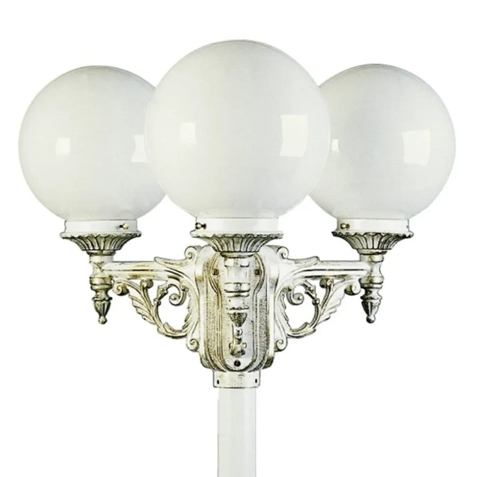 Artistieke meerarmige lantaarnpaal GOL 163-3