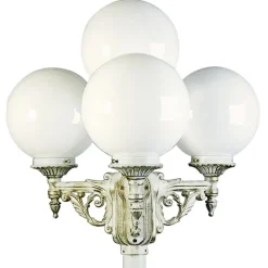 Artistieke meerarmige lantaarnpaal GOL 165-4