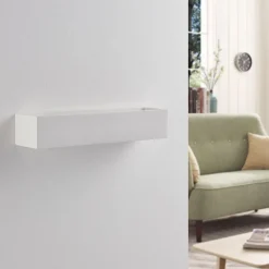 Arya wandlamp, omhoog/omlaag, wit, gips, G9, 2-lamps, overschilderbaar