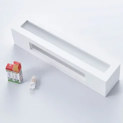 Arya wandlamp, omhoog/omlaag, wit, gips, G9, 2-lamps, overschilderbaar