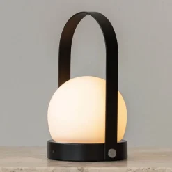 Audo Carrie LED sfeerlamp met accu IP44, zwart