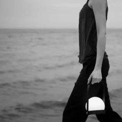 Audo Carrie LED sfeerlamp met accu IP44, zwart