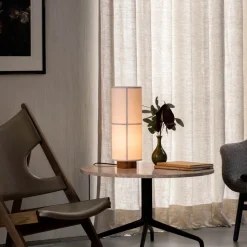 Audo Hashira tafellamp met dimmer, naturel