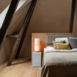 Audo Hashira tafellamp met dimmer, naturel