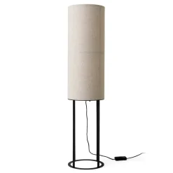 Audo Hashira vloerlamp met metalen voet, naturel