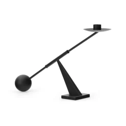 Audo kandelaar Interconnect, zwart, hoogte 25,5 cm