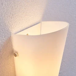 Aurora - elegante wandlamp met glasscherm