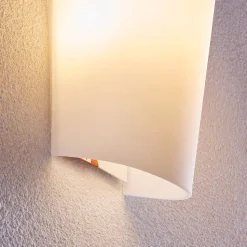 Aurora - elegante wandlamp met glasscherm