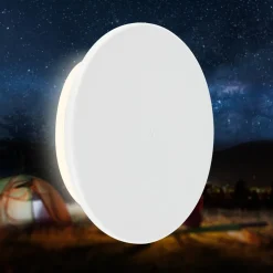 Aurora LED buitenwandlamp, wit, met touchdimmer, IP54