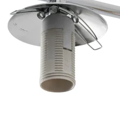 Aurora wandlamp, chroomkleurig, glas, 17 cm, globe, E14