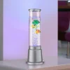Ava waterzuil met LED's en vissen, hoogte 36cm