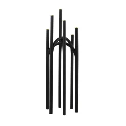 AYTM Angui kandelaar, zwart, hoogte 92 cm, ijzer