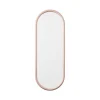 AYTM Angui spiegel, roze, hoogte 78 cm, glas, staal