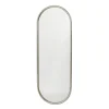 AYTM Angui spiegel, zilverkleurig, hoogte 78 cm, glas, staal
