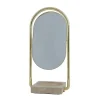 AYTM Angui tafelspiegel, goud, hoogte 35 cm, glas, marmer