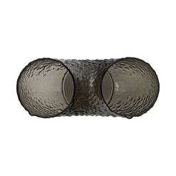 AYTM Arura vaas, zwart, hoogte 40 cm, breedte 34 cm, glas