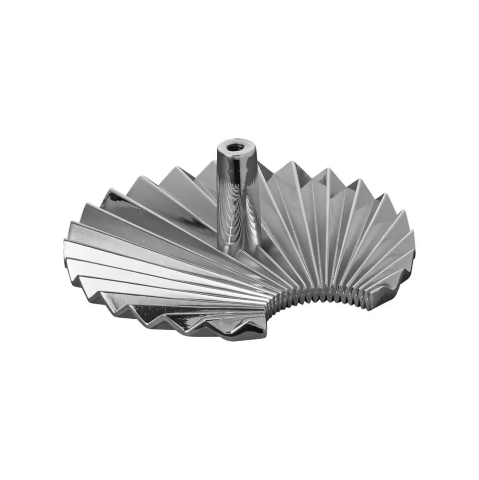 AYTM Concha haak, zilver, wanddecoratie, hoogte 11,5 cm