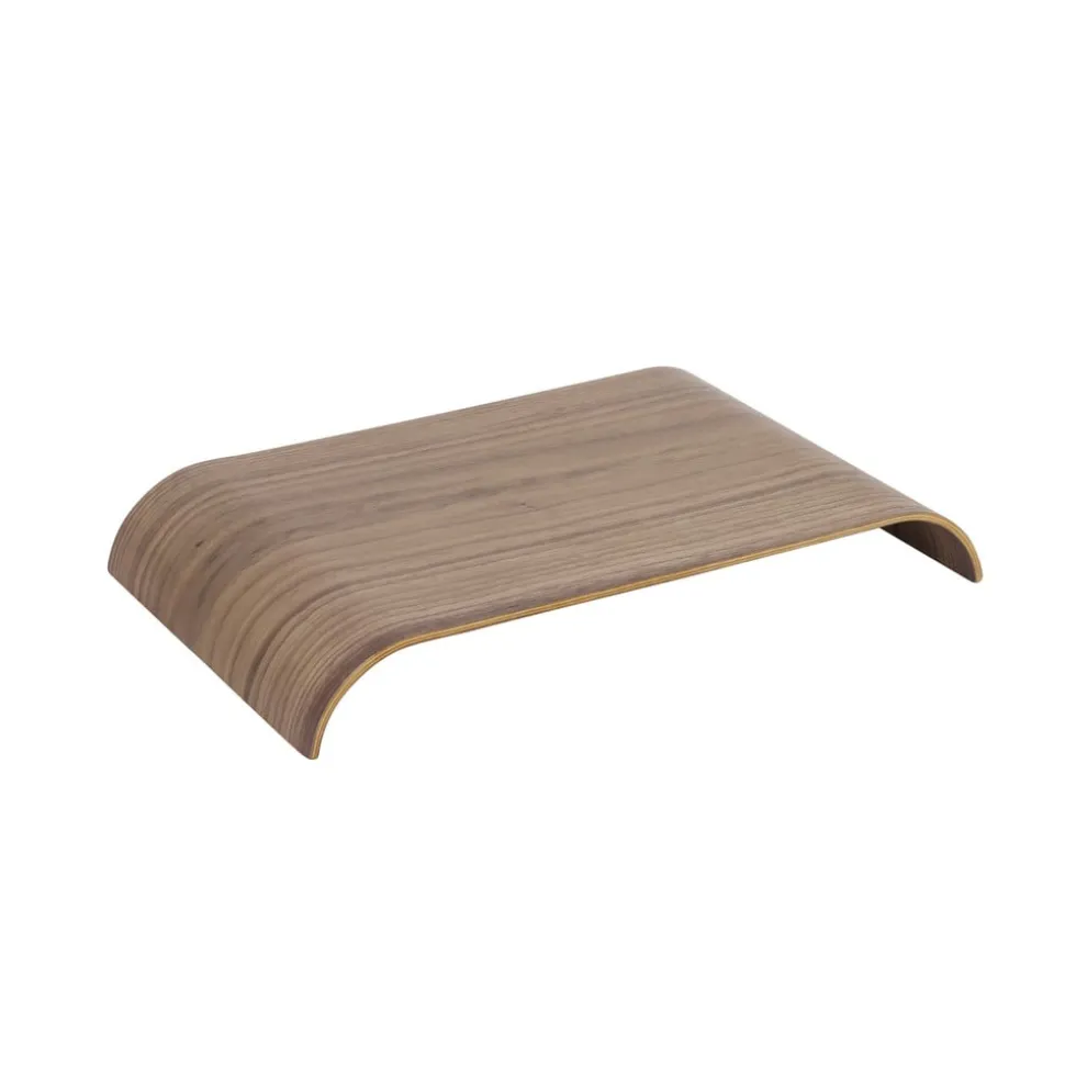 AYTM Curva dienblad, walnootkleurig, 41 x 25 x 5 cm, hout