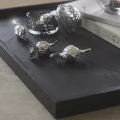 AYTM dienblad Unity, zwart, lengte 52 cm, breedte 52 cm, hout