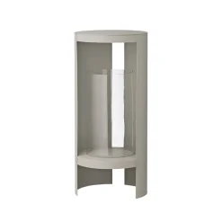 AYTM Ora lantaarn, grijsbruin, hoogte 58,4 cm, glas, aluminium