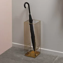 AYTM paraplubak Curva, goudkleurig, hoogte 56 cm, staal