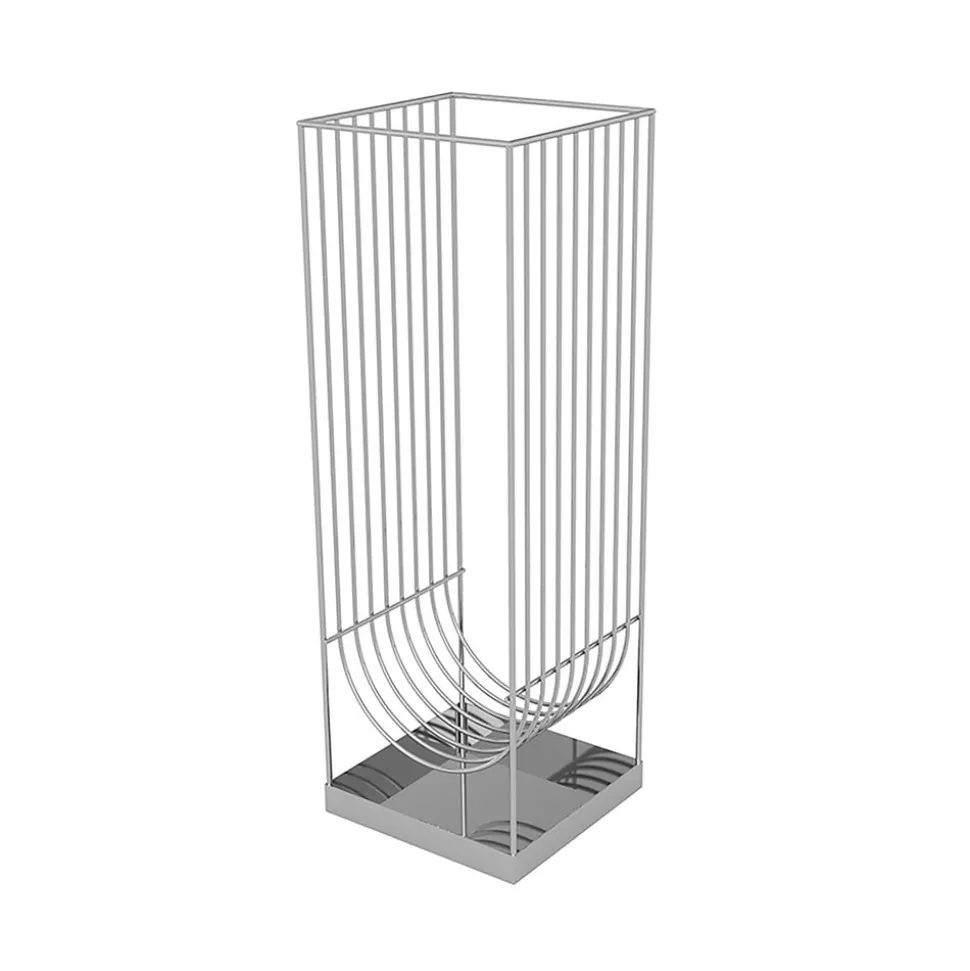 AYTM paraplubak Curva, zilver, hoogte 56 cm, staal